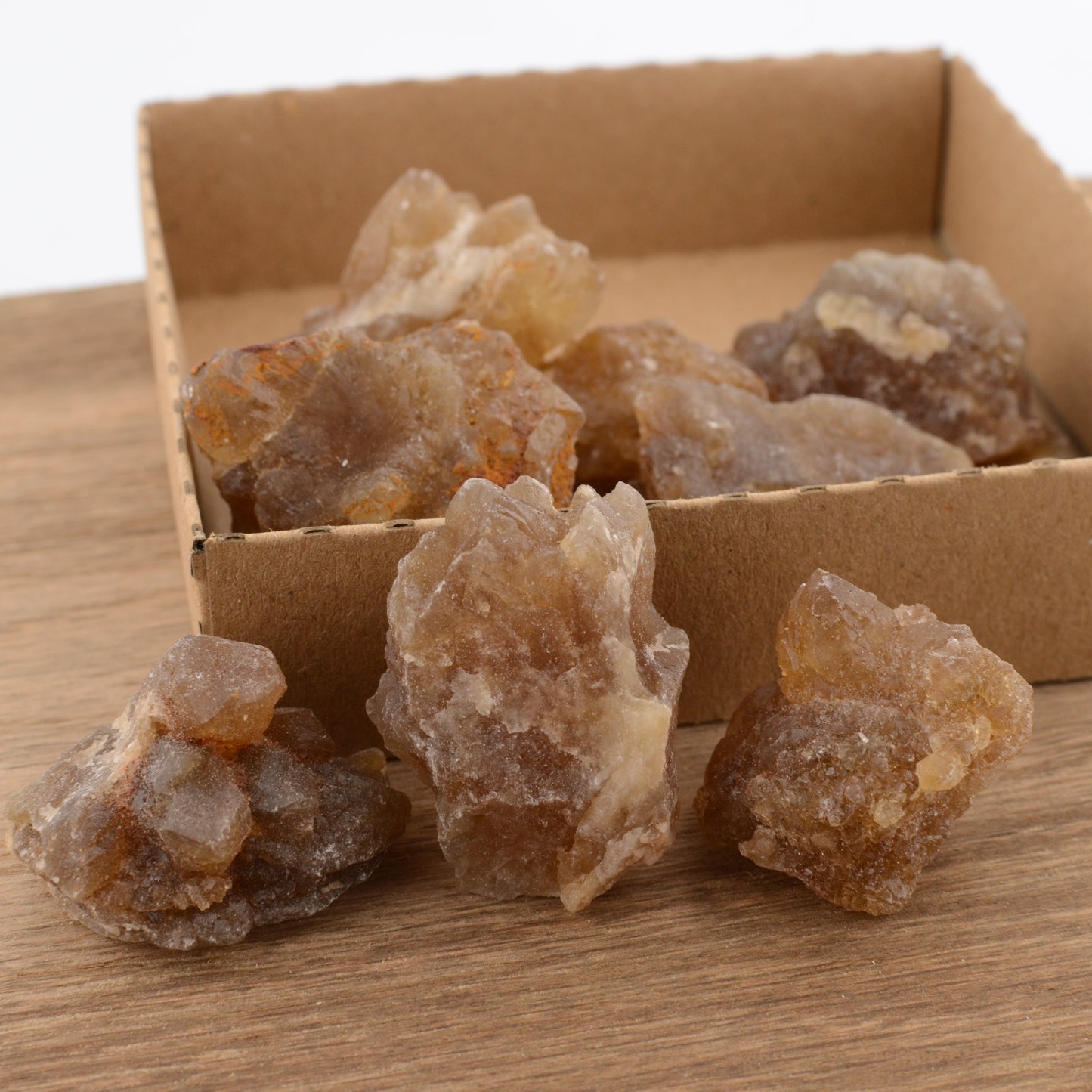 Rough Natural Citrine Cluster – 1 to 4cm