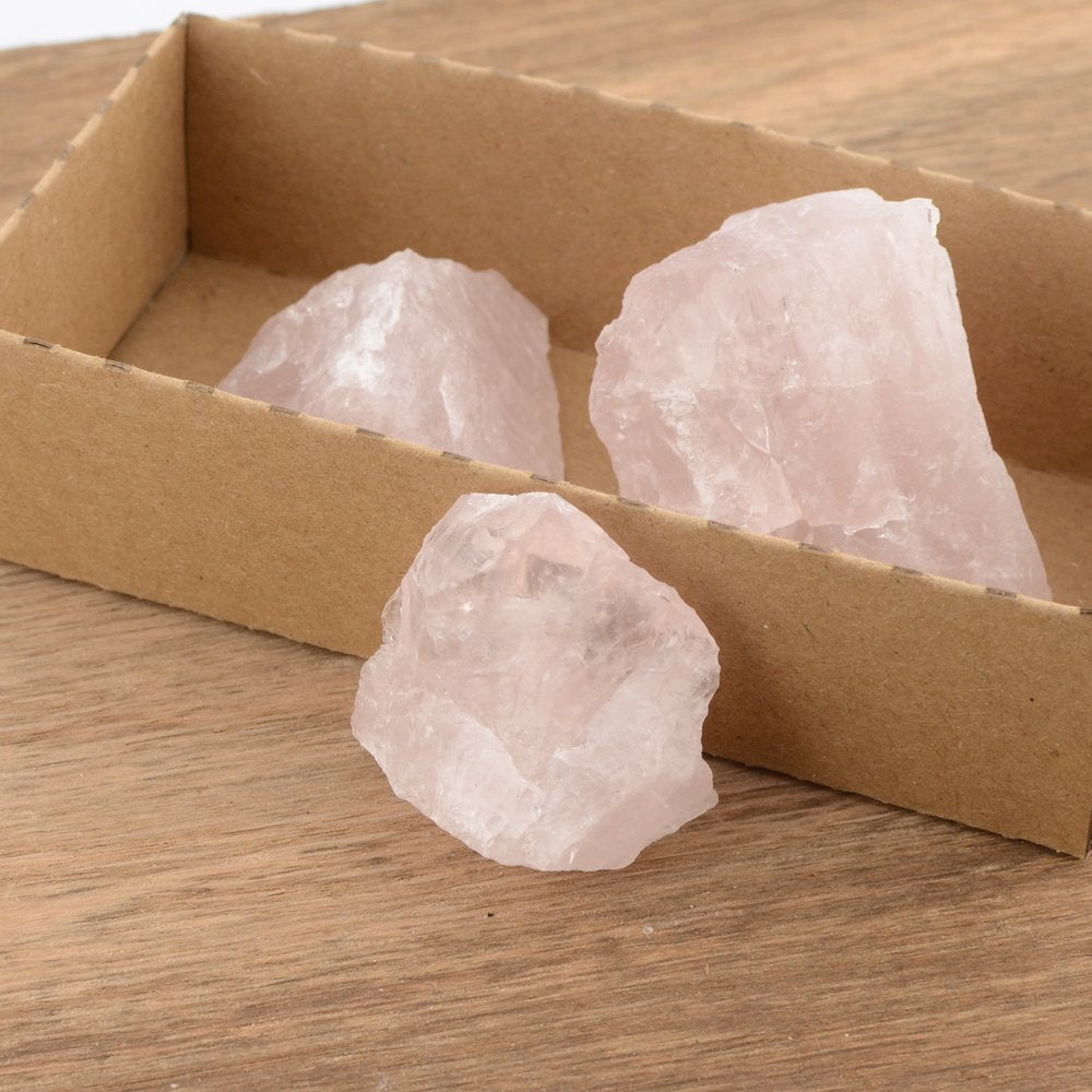 Rough Rose Quartz Chunk – 1 to 3cm