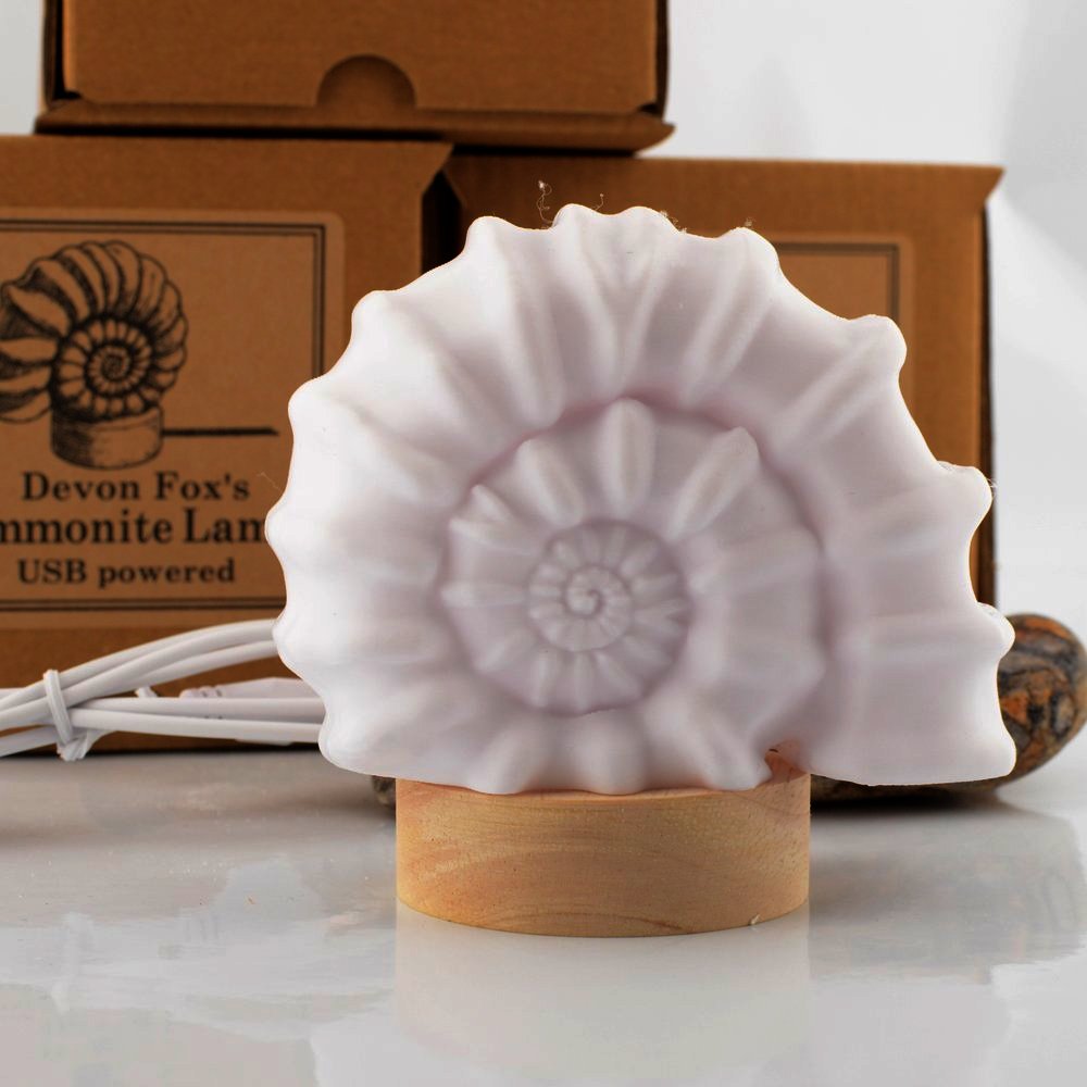 Ammonite Lamp