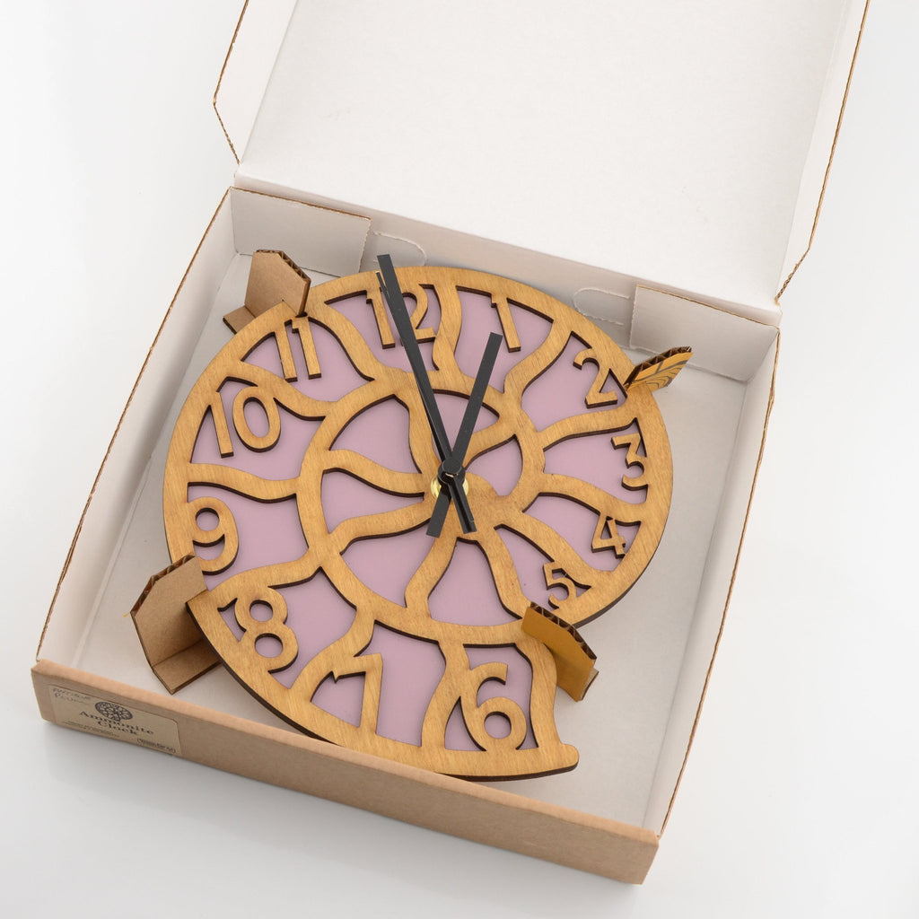 Ammonite Wall Clock
