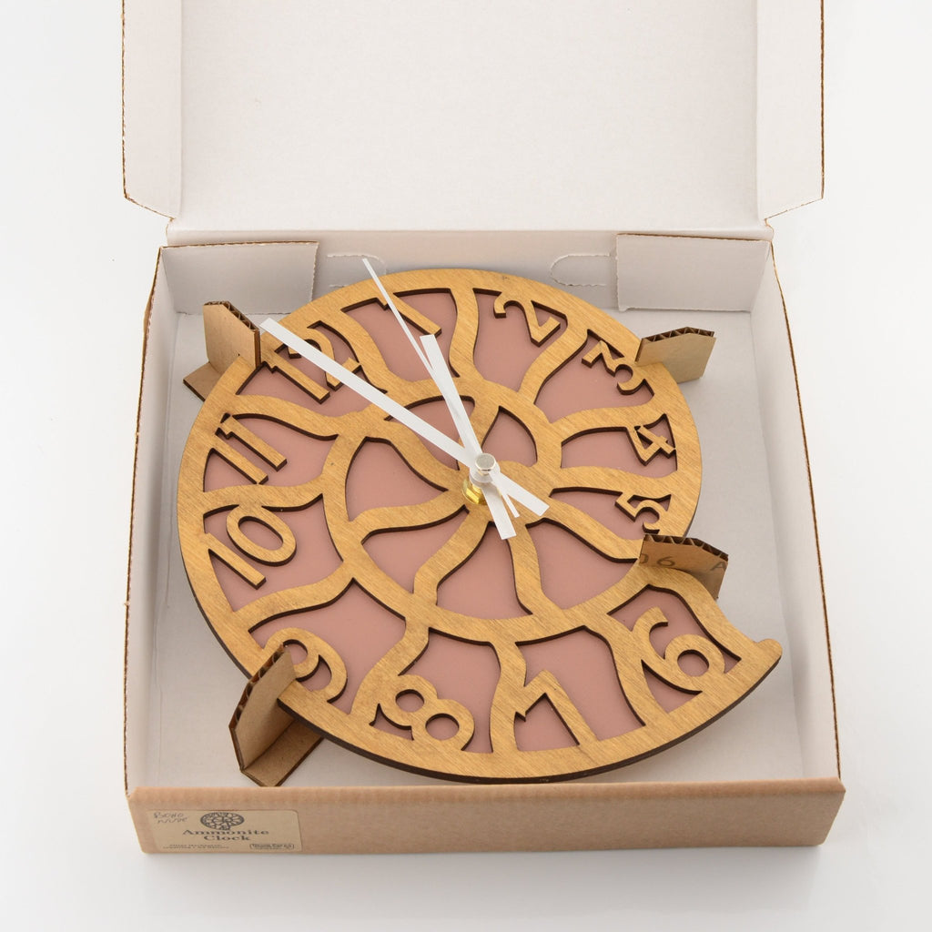 Ammonite Wall Clock