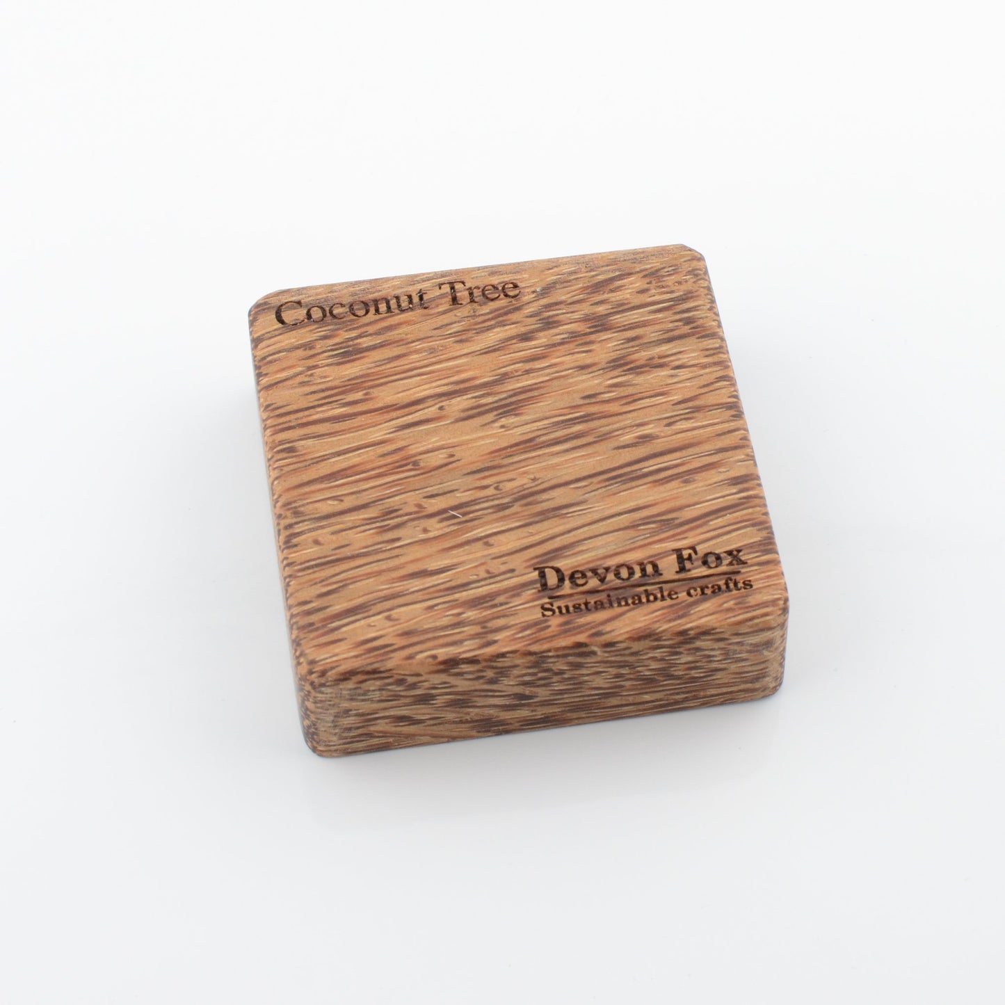 Devon Fox Coconut Tree Wood Bottle Opener - Handmade Sustainable Craft