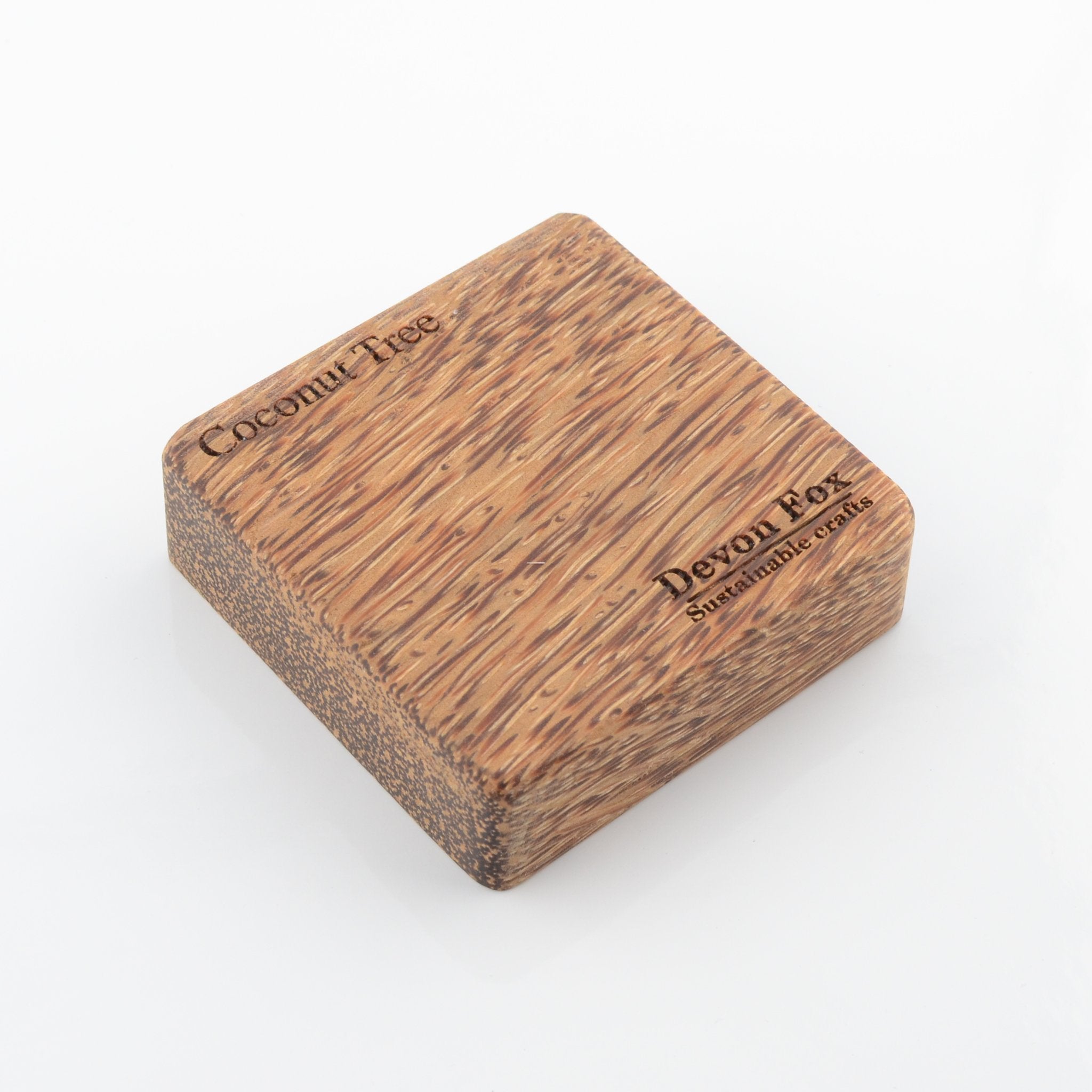 Devon Fox Coconut Tree Wood Bottle Opener - Handmade Sustainable Craft