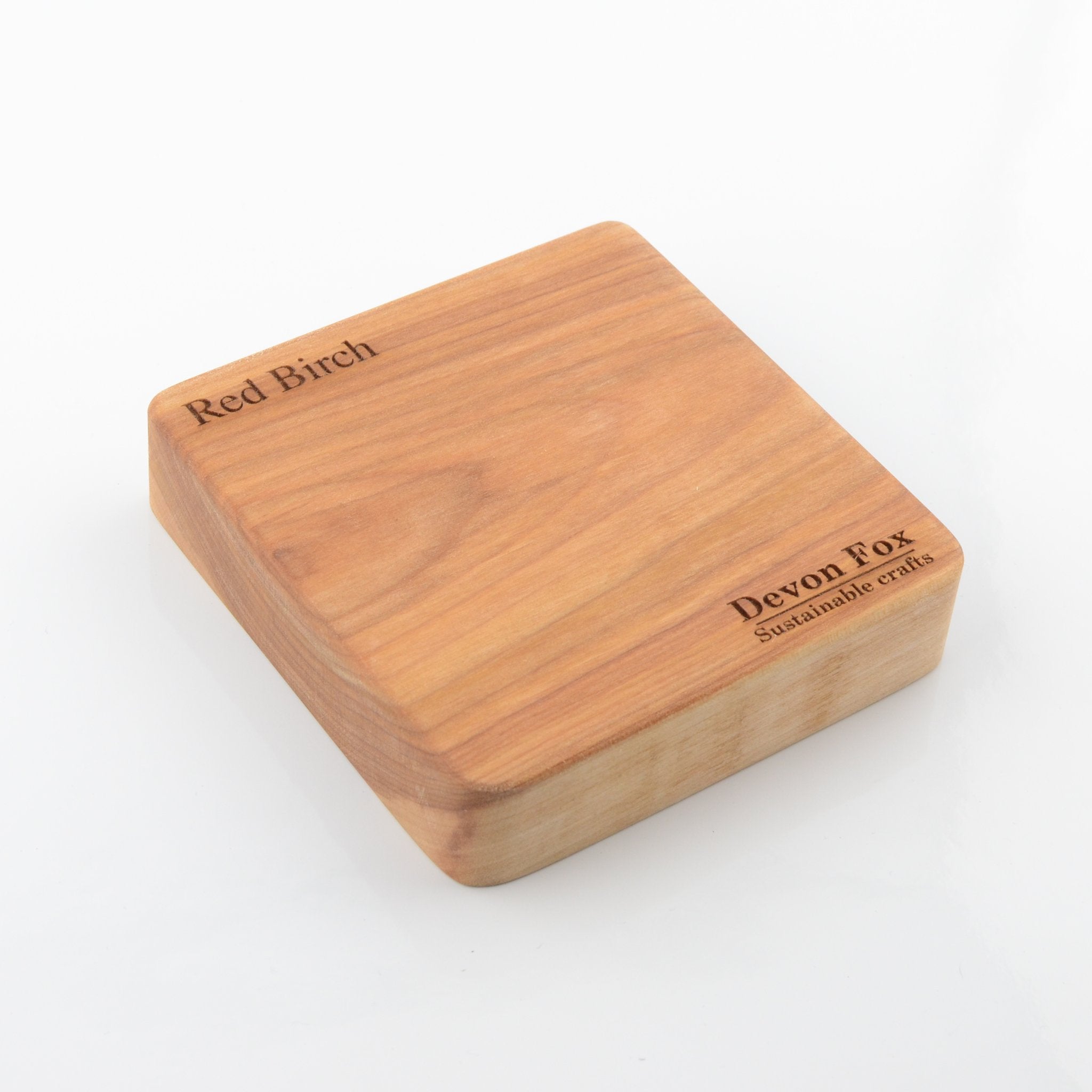 Devon Fox Red Birch Wood Bottle Opener - Handmade Sustainable Craft