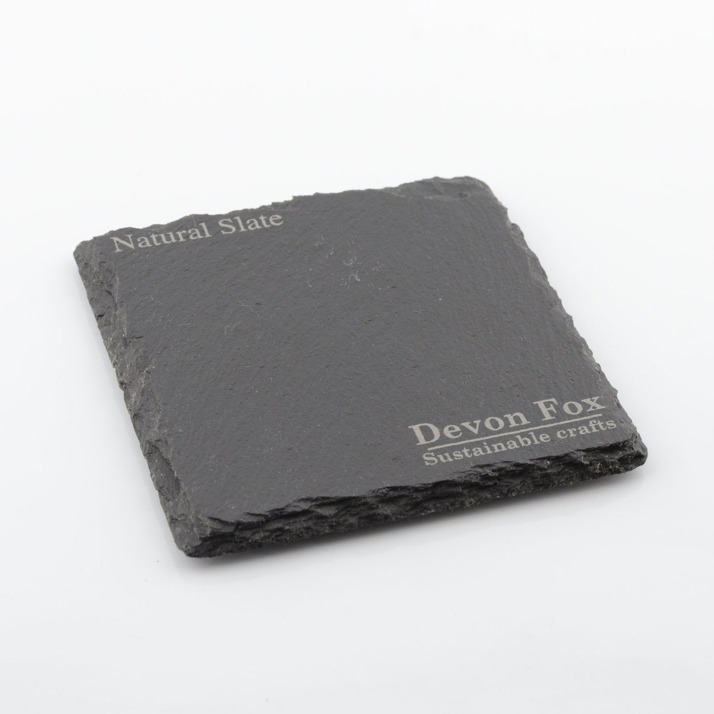 Devon Fox Natural Slate Coaster