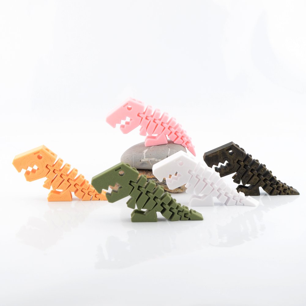 Flexi Rexi - 3D Printed T-Rex Fidget Tool