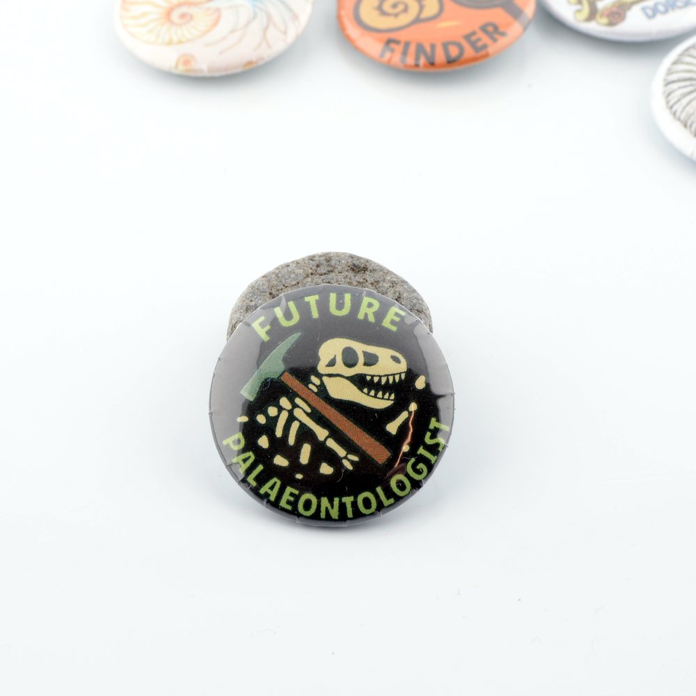 Jurassic Coast Button Badges