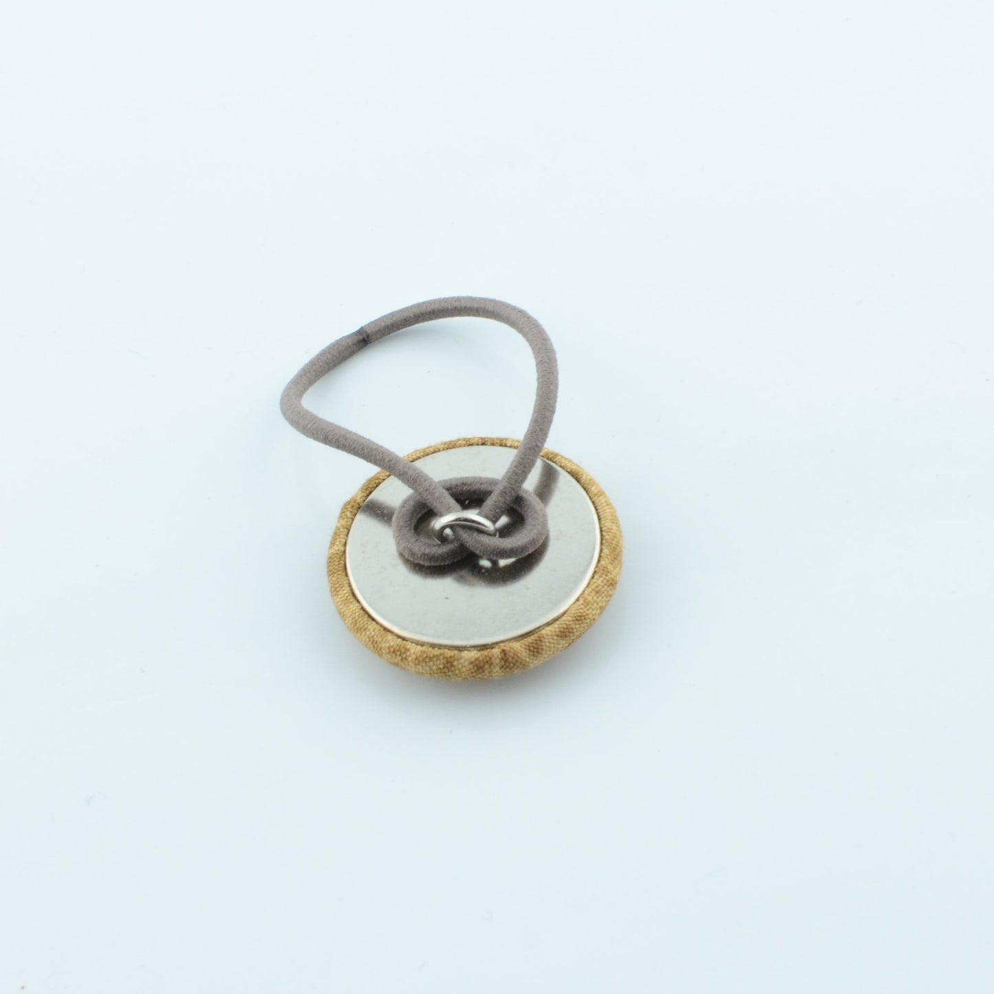 Ammonite & Dinosaur Covered Button Hair Bobbles