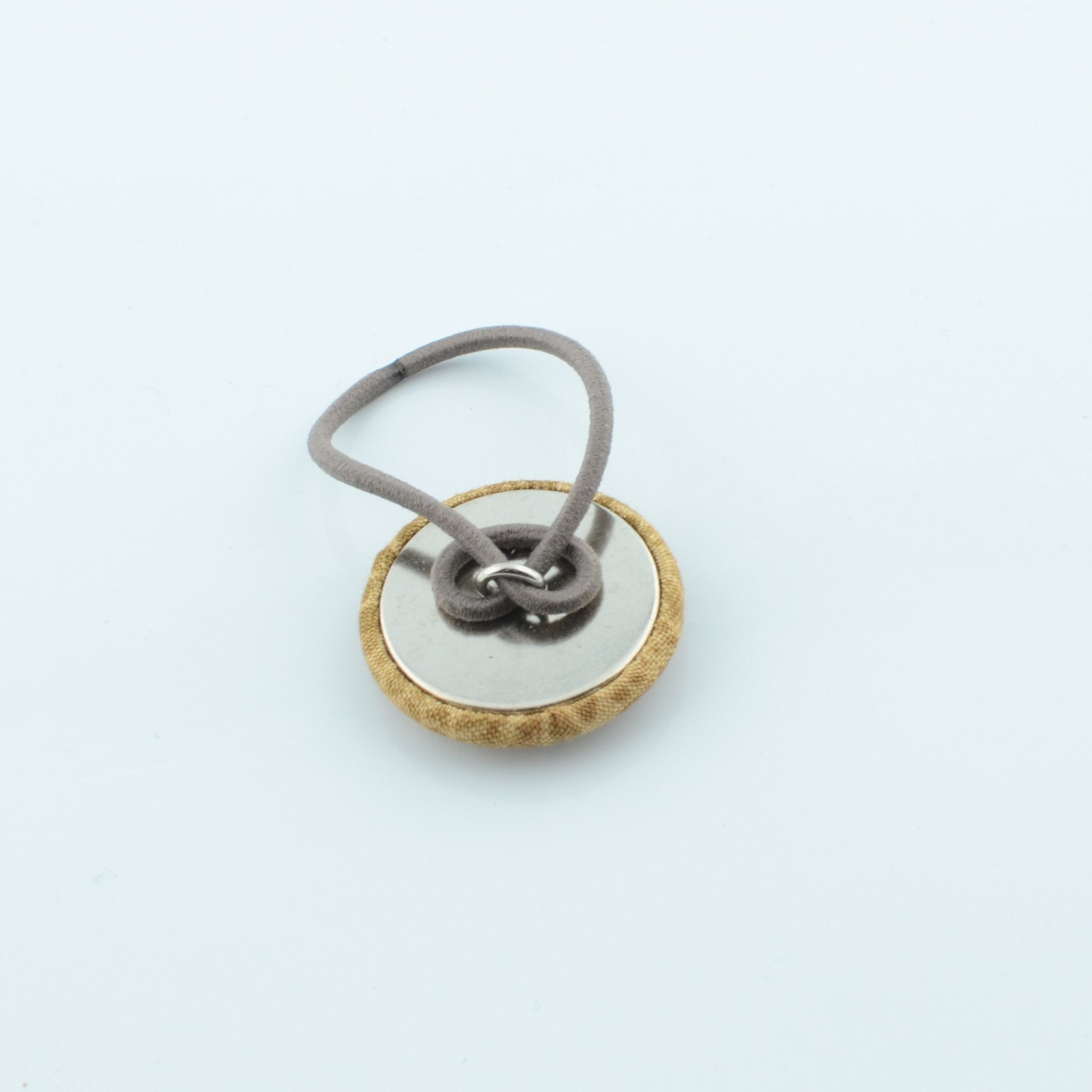 Ammonite & Dinosaur Covered Button Hair Bobbles