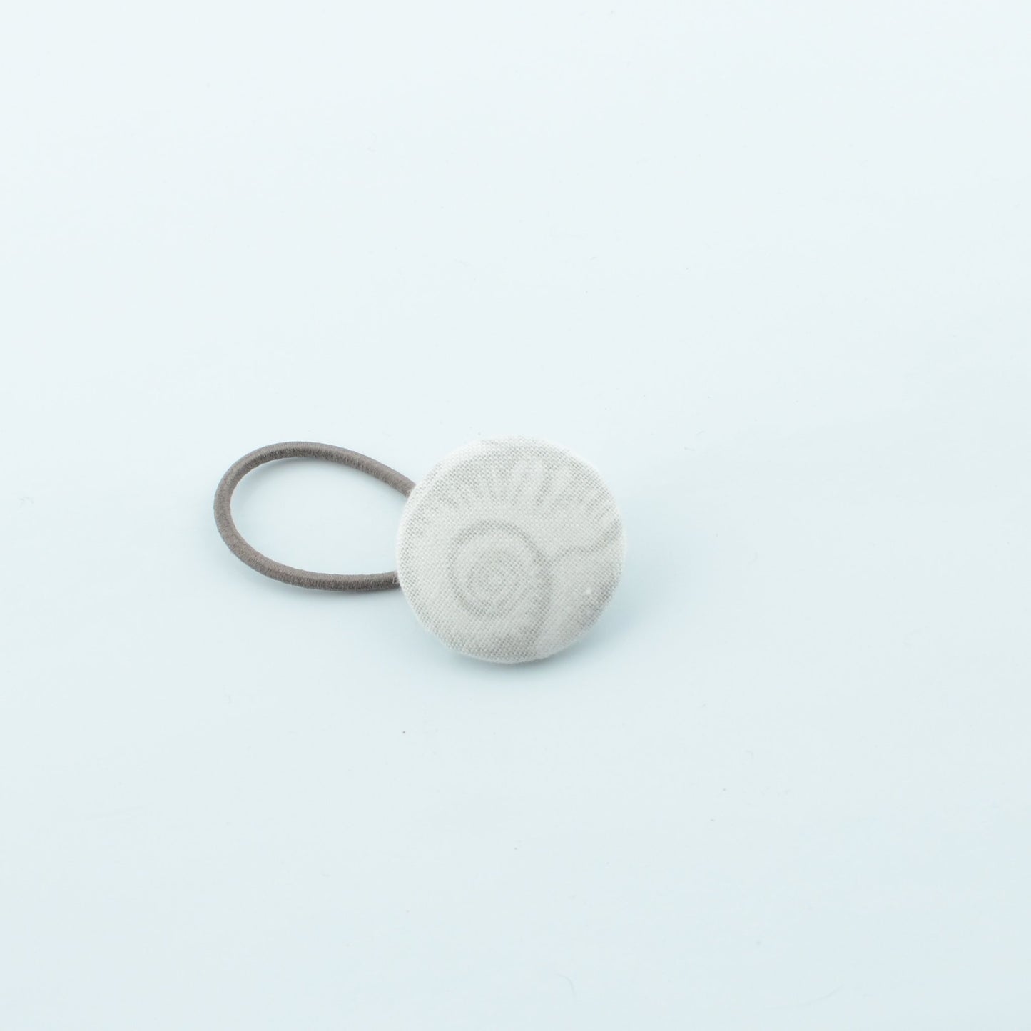 Ammonite & Dinosaur Covered Button Hair Bobbles