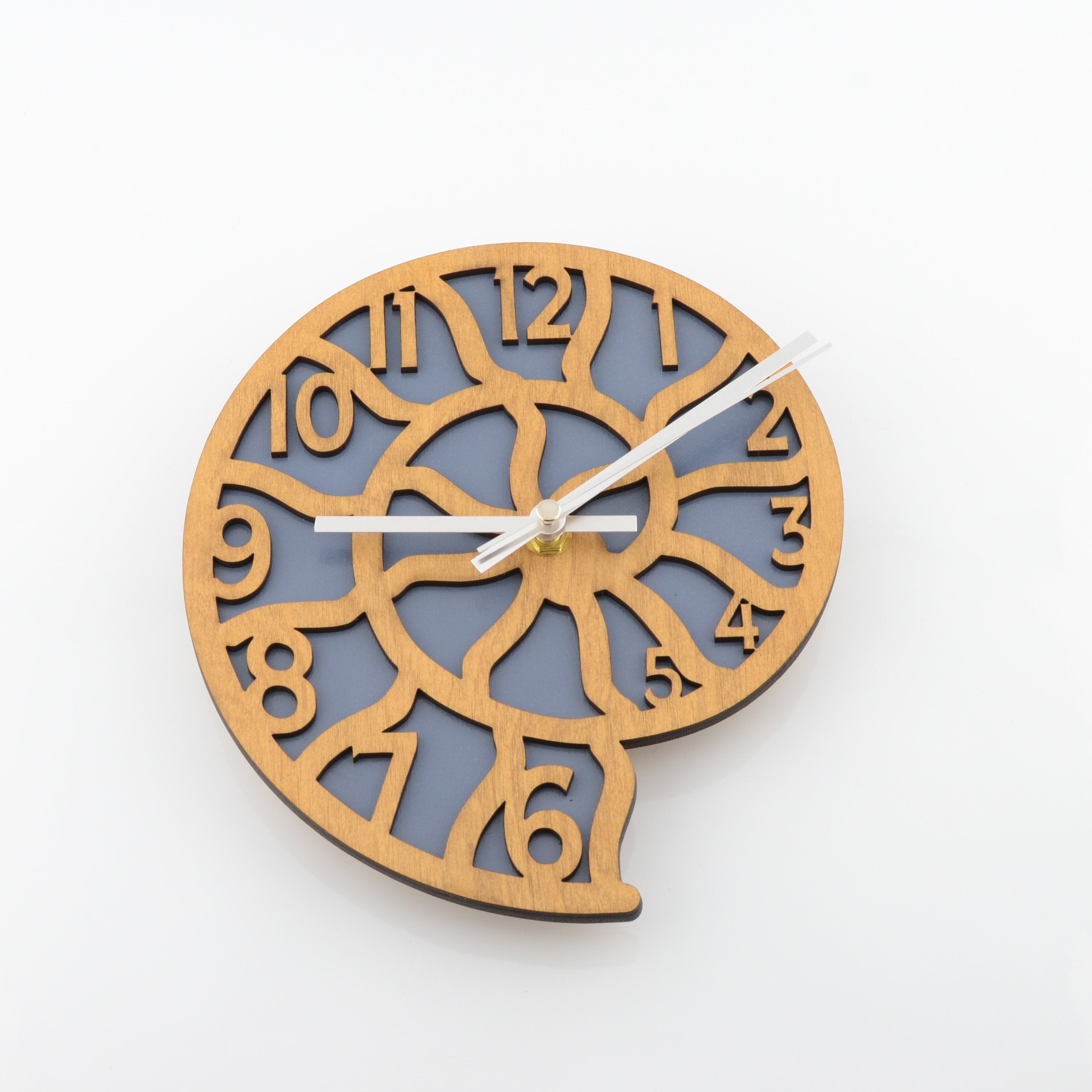 Ammonite Wall Clock