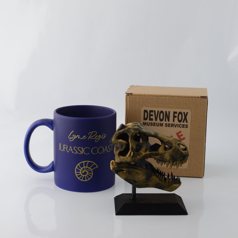 3D Printed T-Rex Skull Model