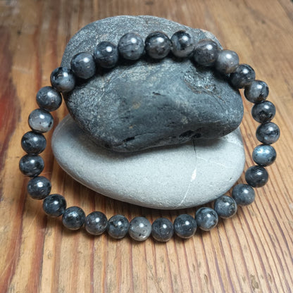 6mm Natural Gemstone Stretch Bracelet