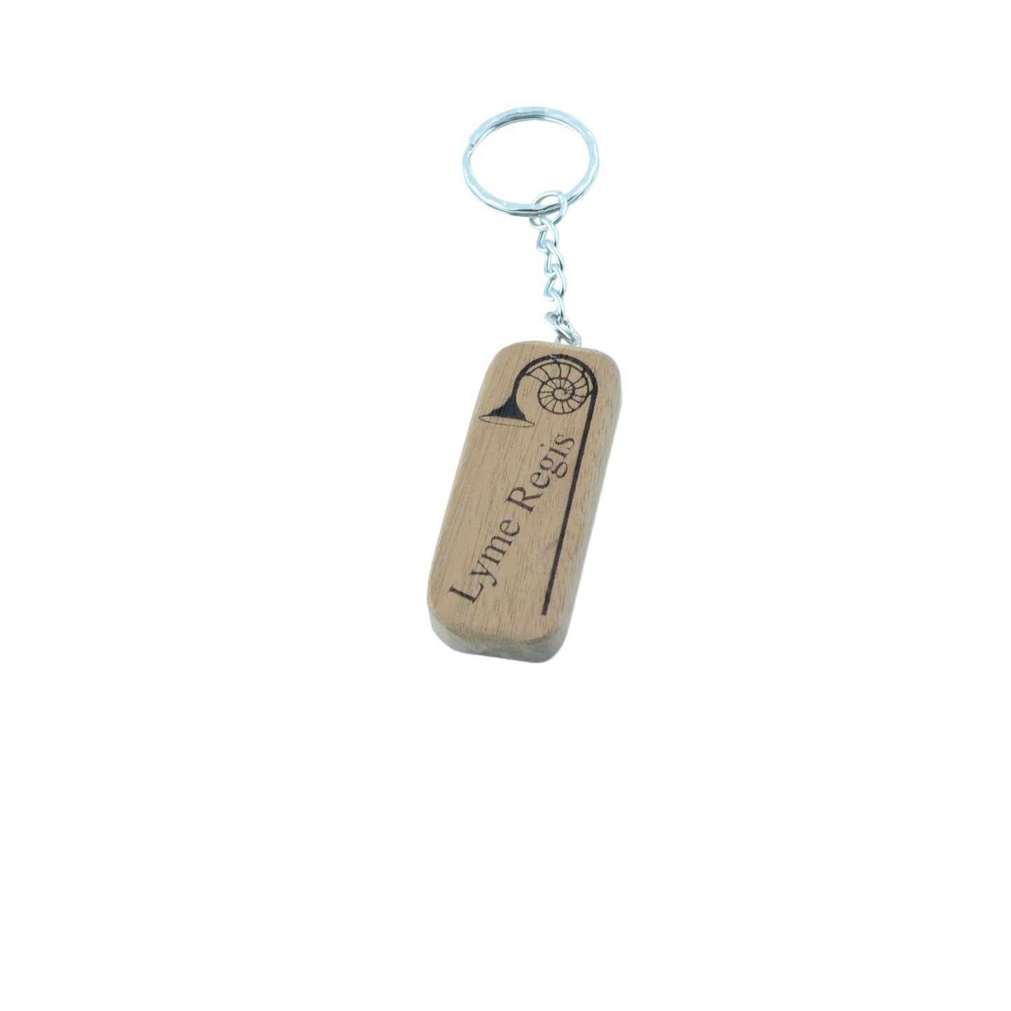 Lyme Regis Wooden Keyring