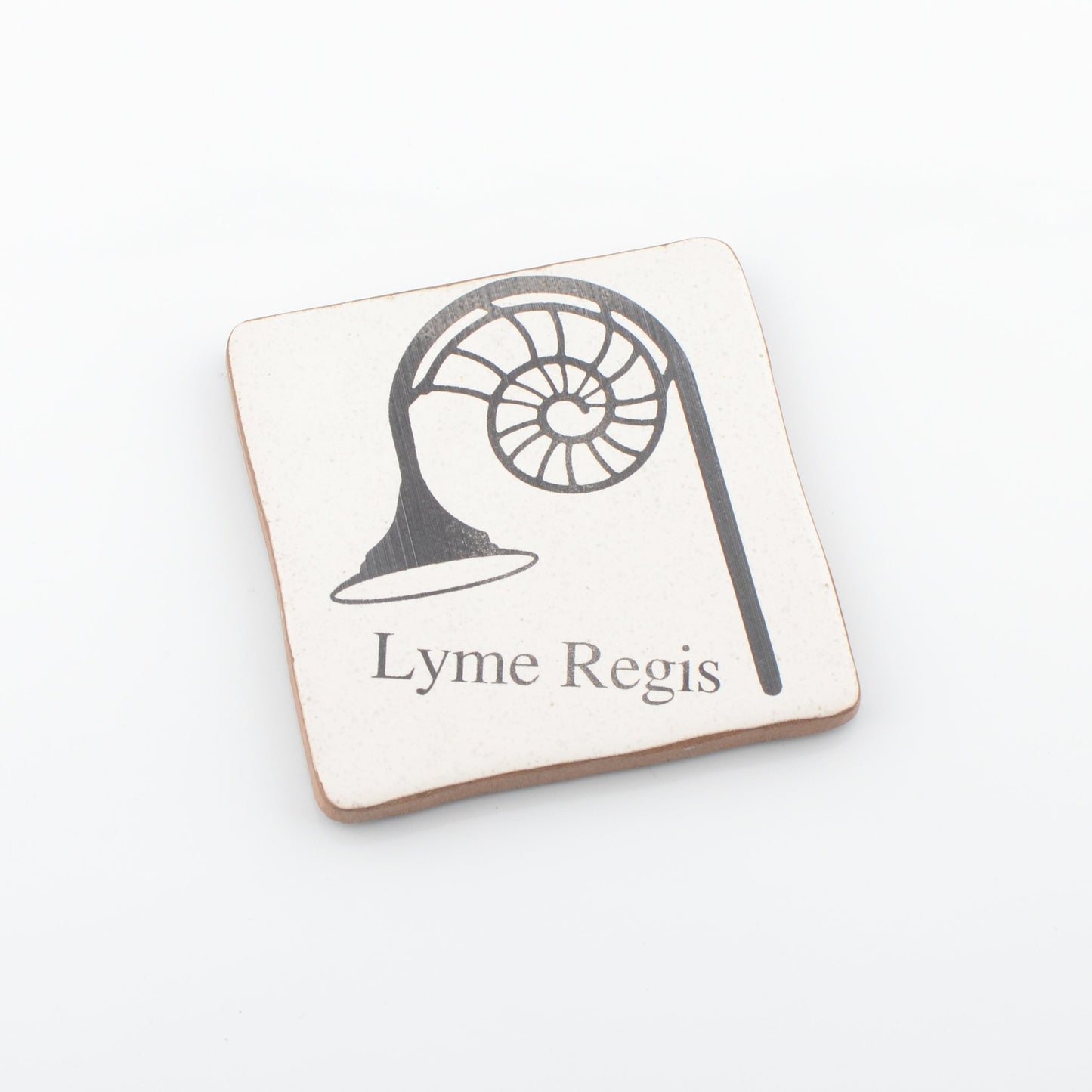 Lyme Regis Lamppost Ceramic Coaster
