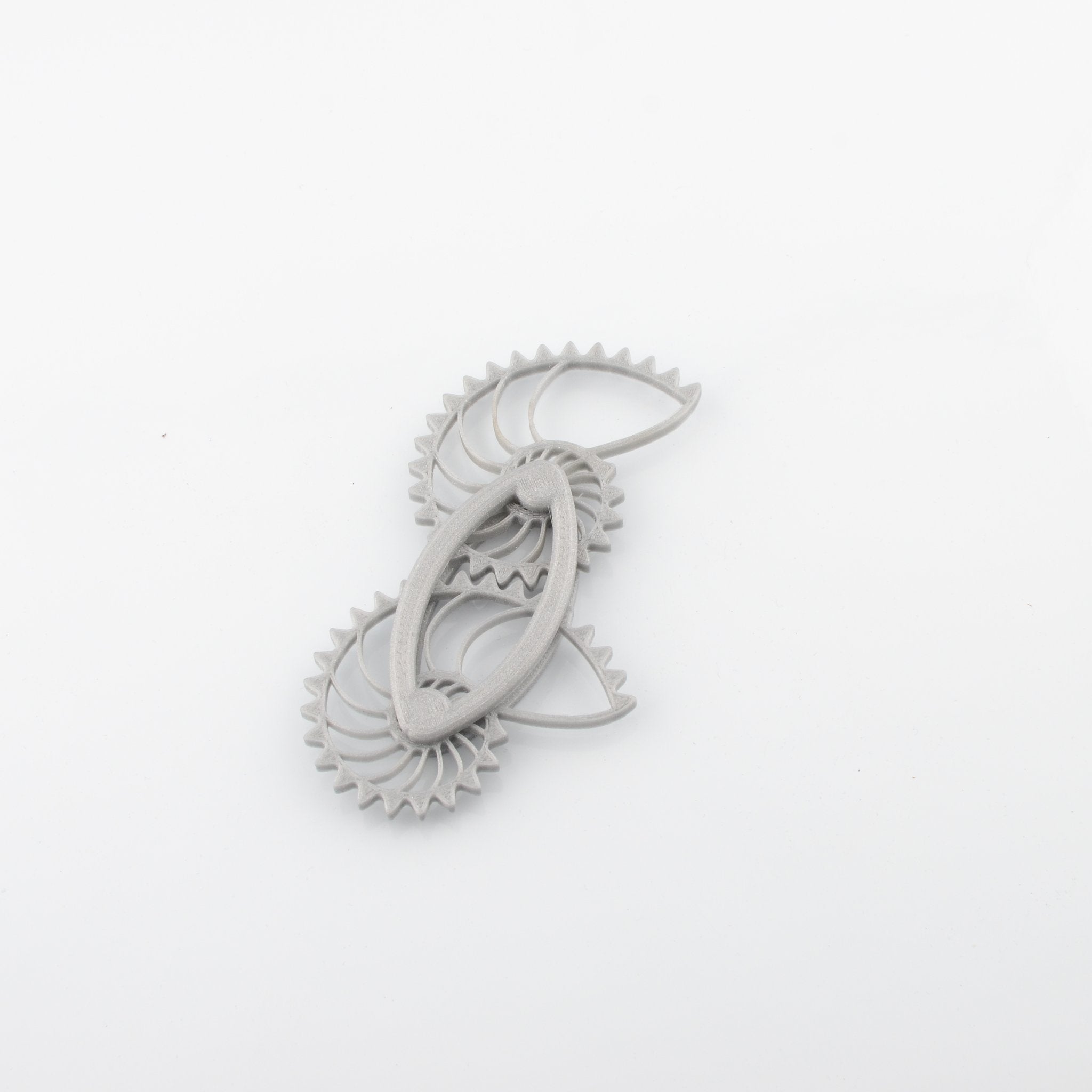 3D Printed Double Ammonite Fidget Spinner