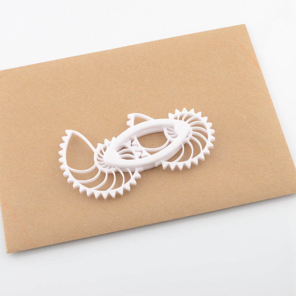 3D Printed Double Ammonite Fidget Spinner