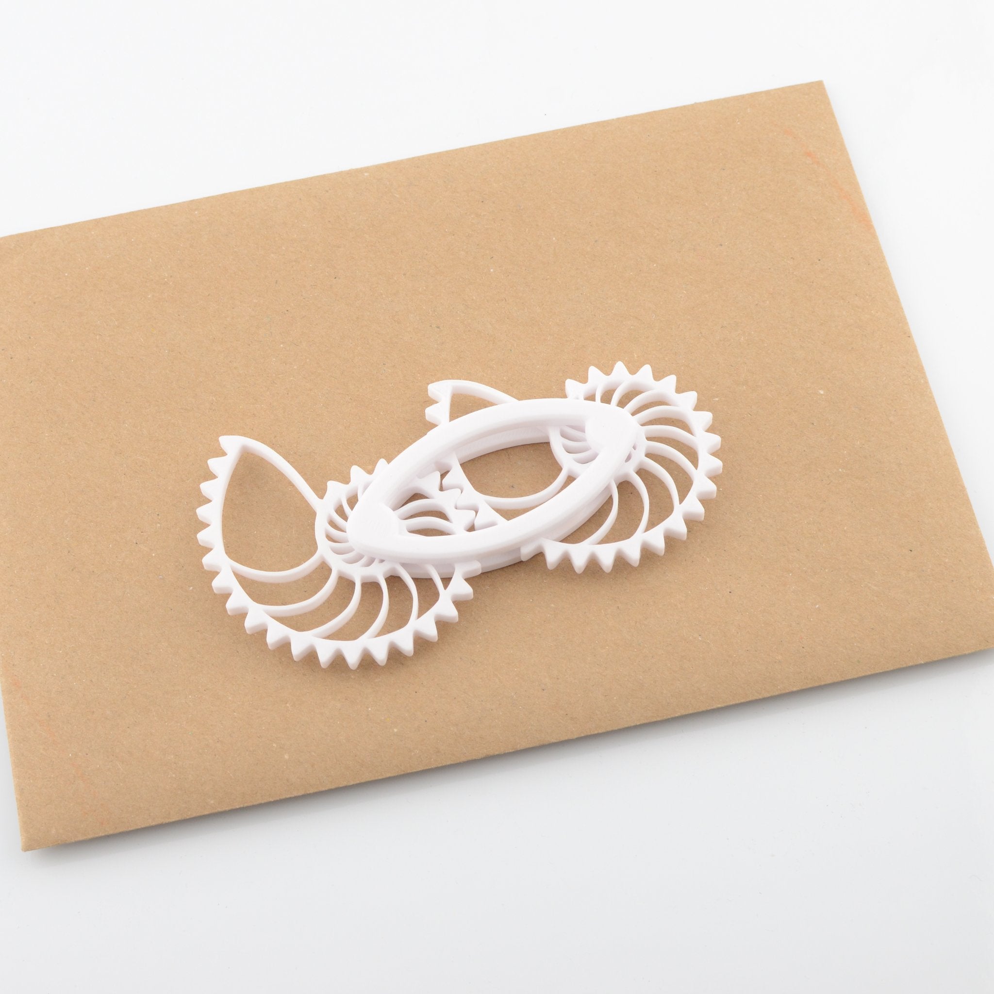 3D Printed Double Ammonite Fidget Spinner