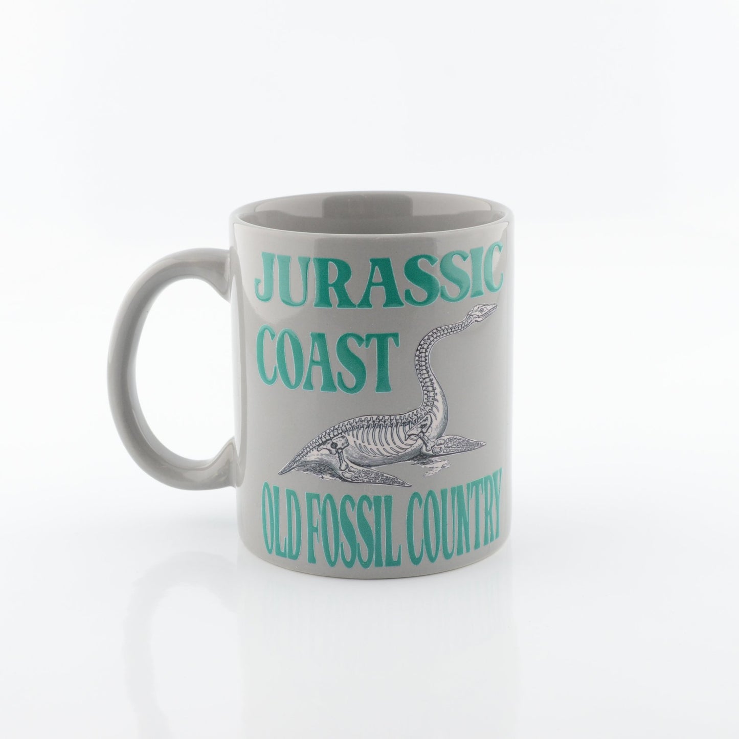 Old Fossil Country Mug - Jurassic Coast Plesiosaur Design