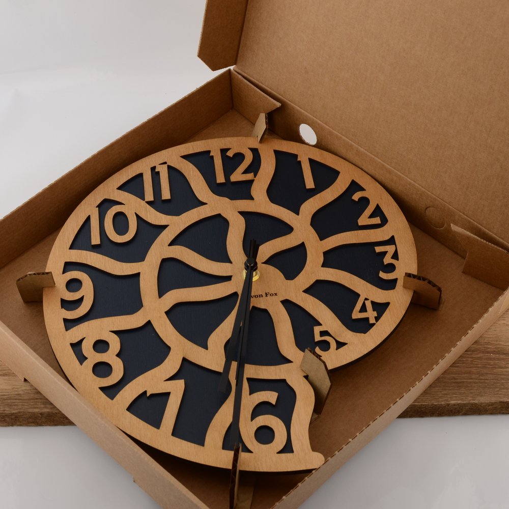 Ammonite Wall Clock Large