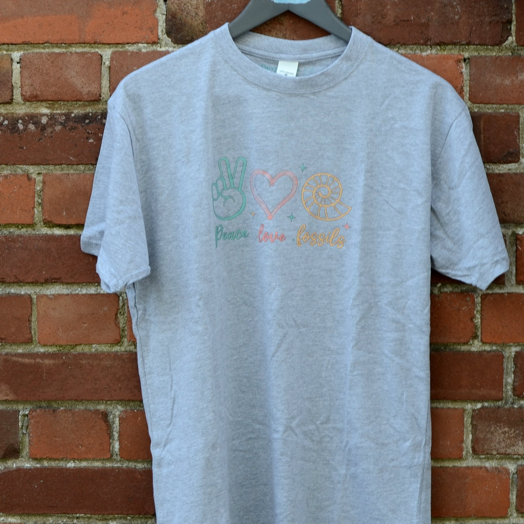 Peace, Love and Fossils T-Shirt