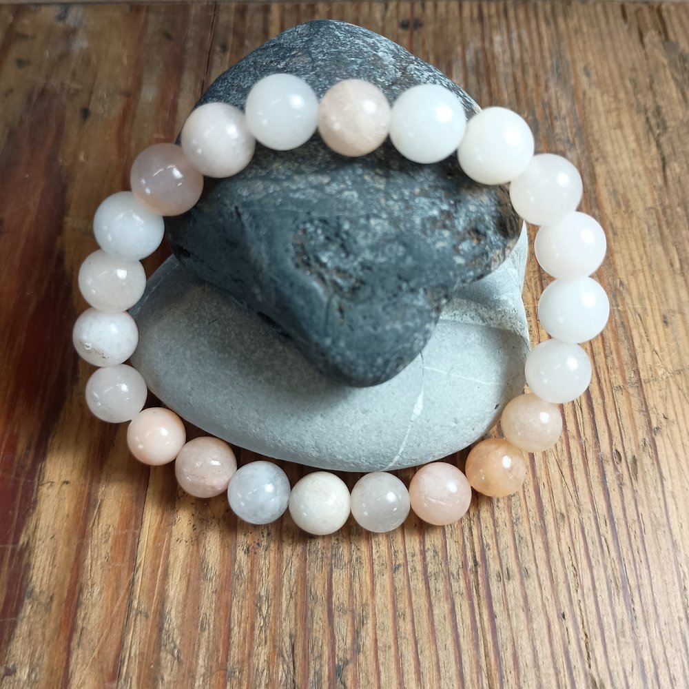 8mm Natural Gemstone Stretch Bracelets