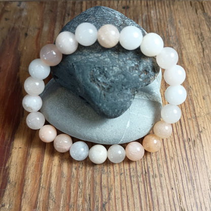 8mm Natural Gemstone Stretch Bracelets