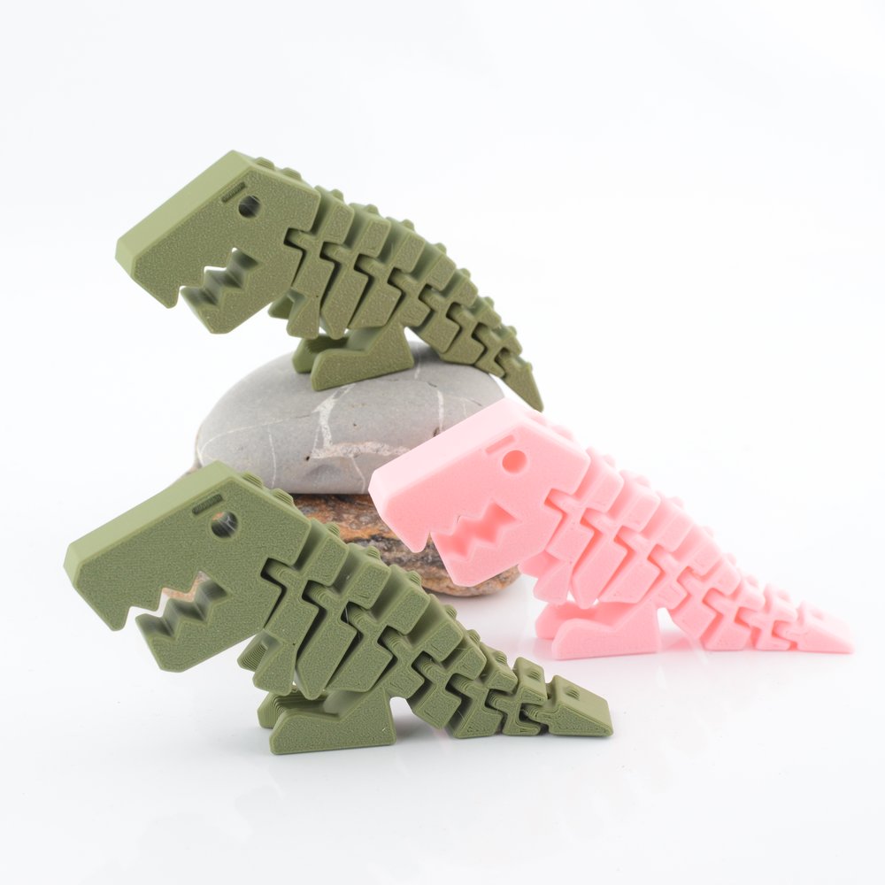 Flexi Rexi - 3D Printed T-Rex Fidget Tool