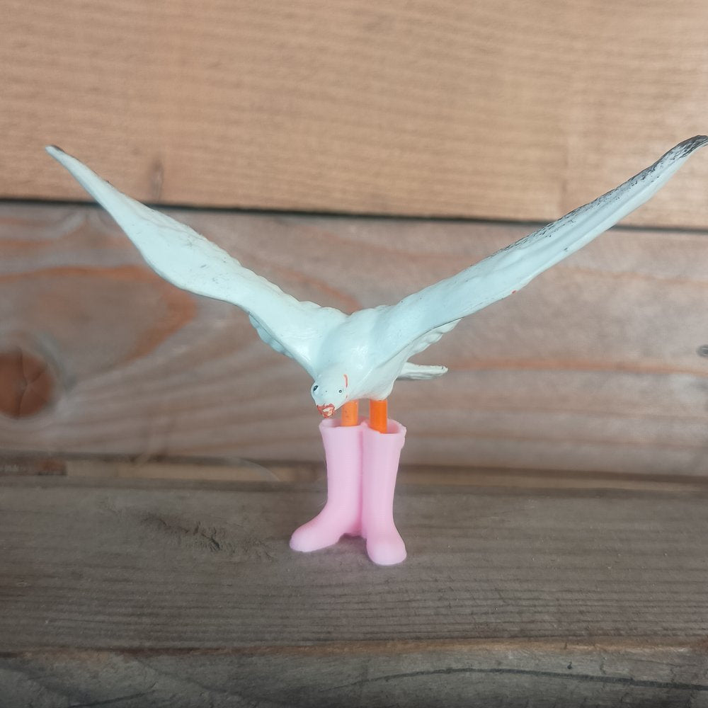Vintage Seagulls in Wellies