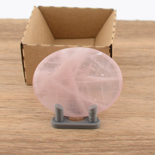 Rose Quartz Thumbstone – Approx. 4.5cm