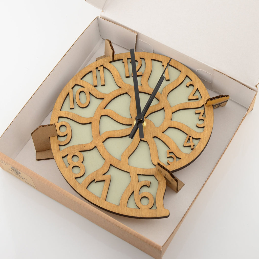 Ammonite Wall Clock