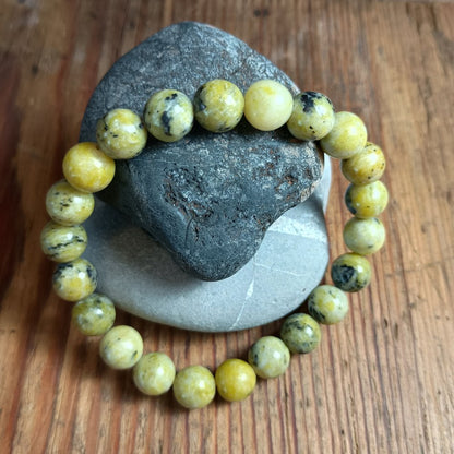 8mm Natural Gemstone Stretch Bracelets