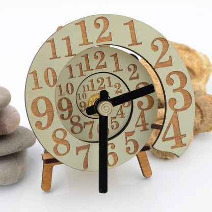 Spiral of Time Desktop Clock