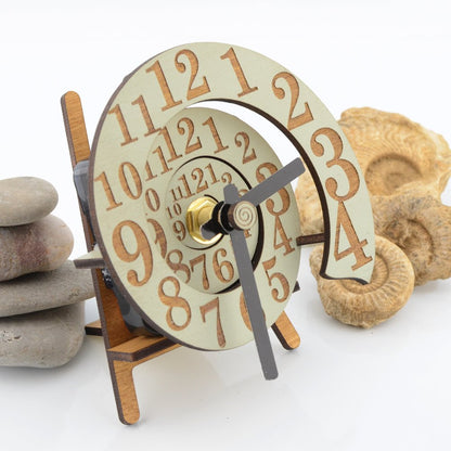Spiral of Time Desktop Clock