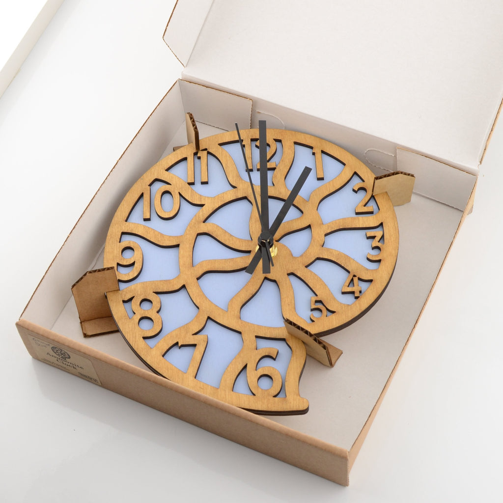 Ammonite Wall Clock