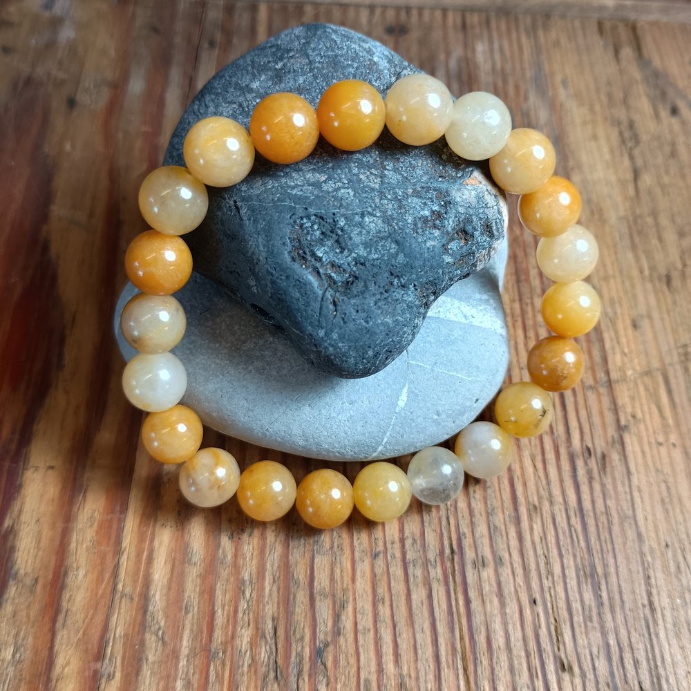 8mm Natural Gemstone Stretch Bracelets