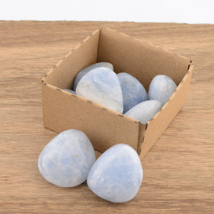Blue Calcite Tumble Stone