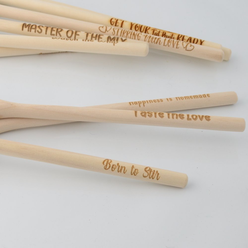 Engraved Wooden Spoon