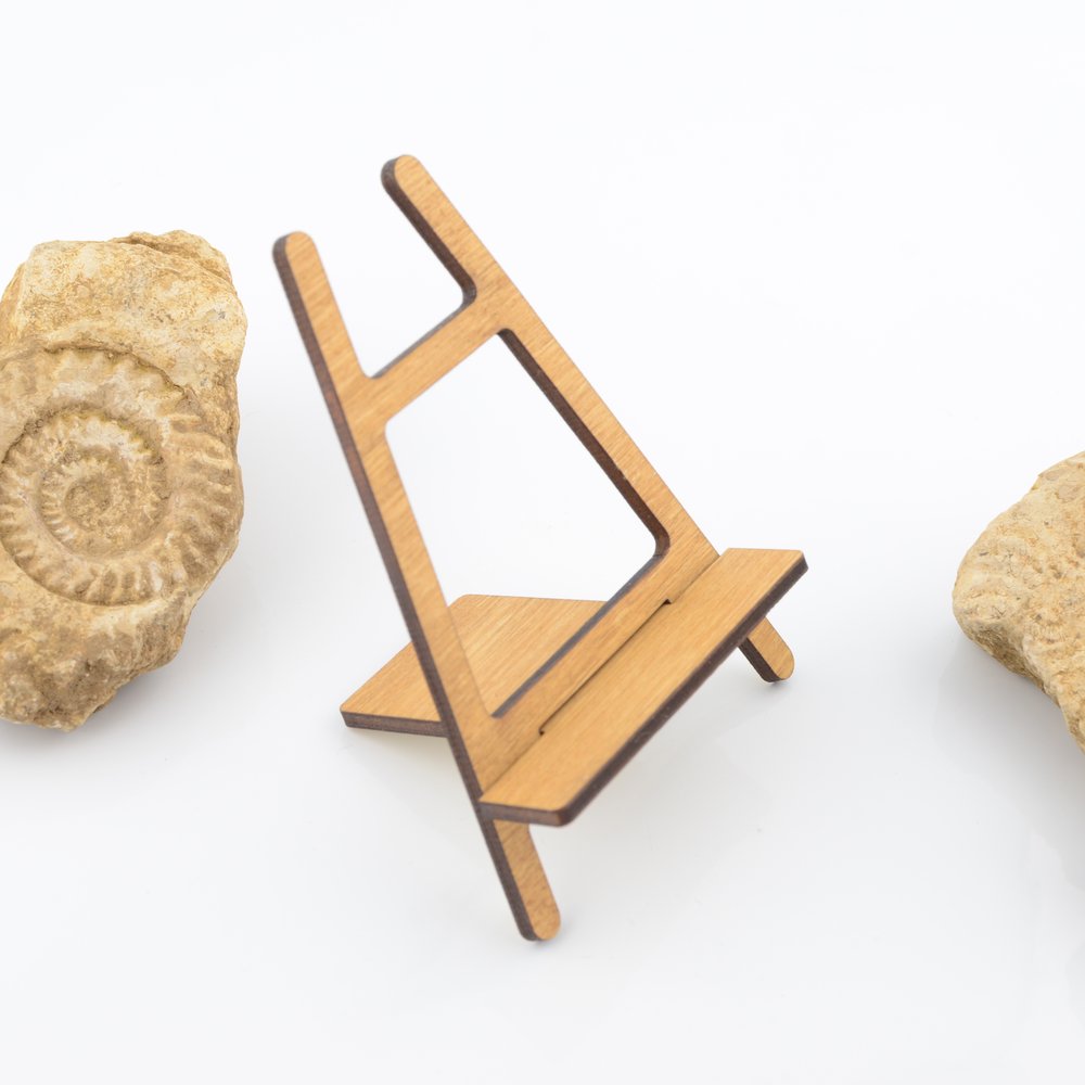 Desk/Shelf Top Ammonite Clock