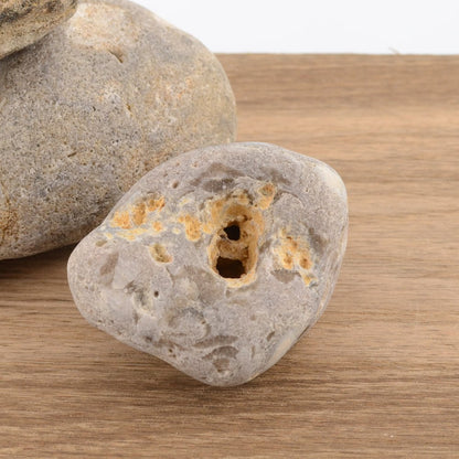 Hag Stone -Over 6cm – Naturally Holed Jurassic Coast Pebble