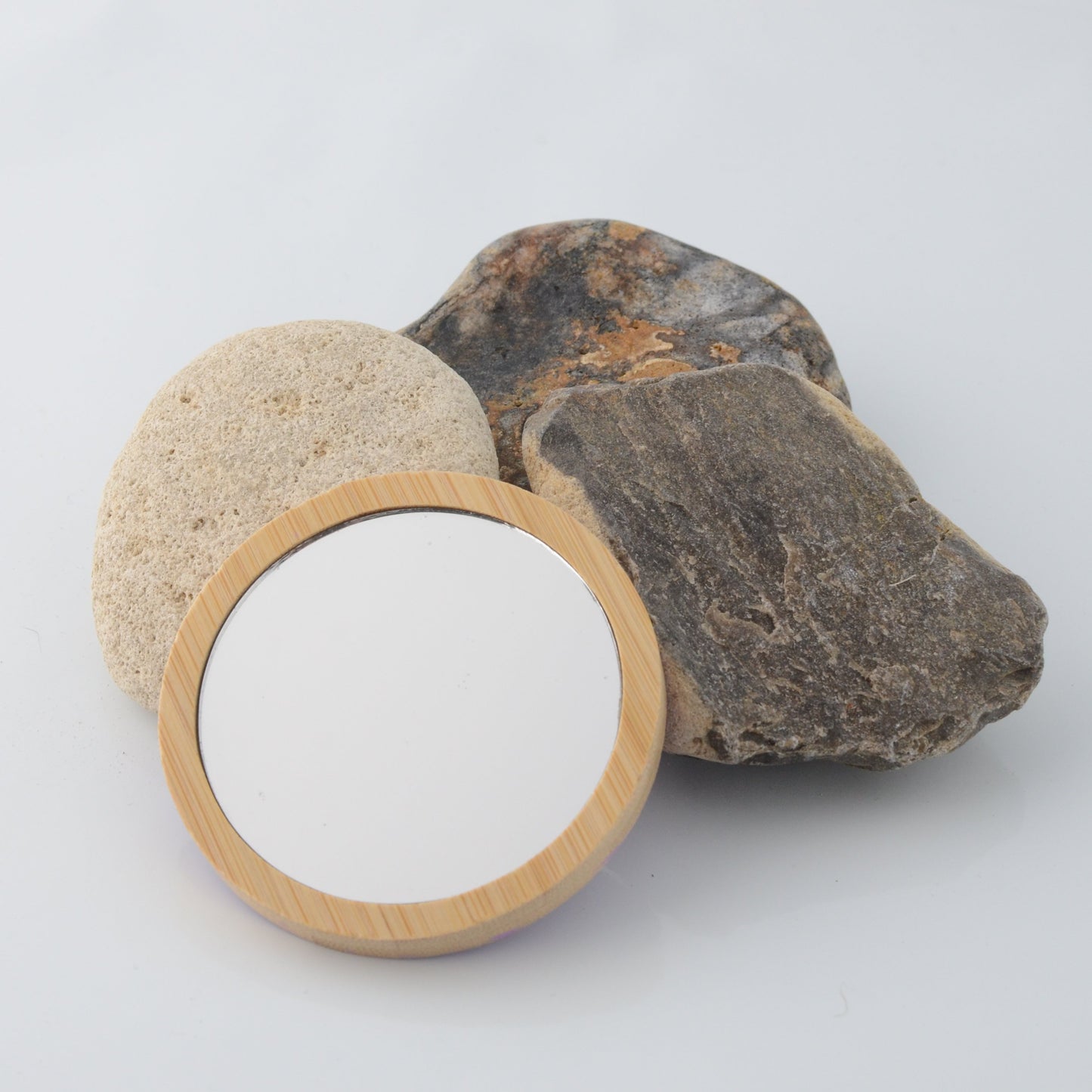 Bamboo Pocket Mirror - Here's looking at you