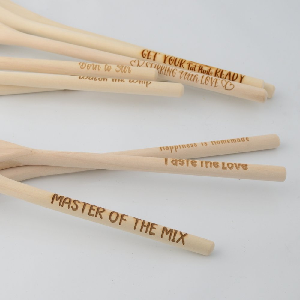 Engraved Wooden Spoon