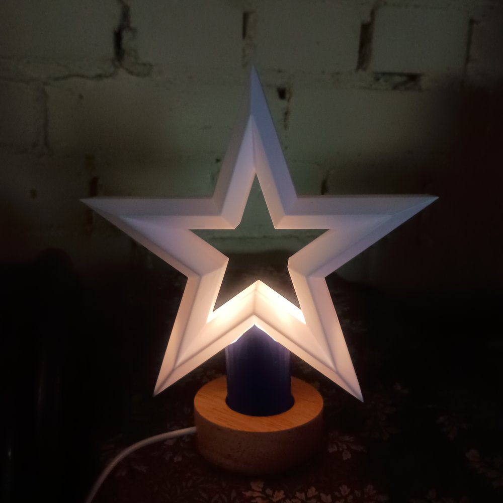 Open Star Lamp