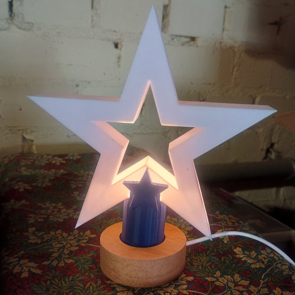 Open Star Lamp