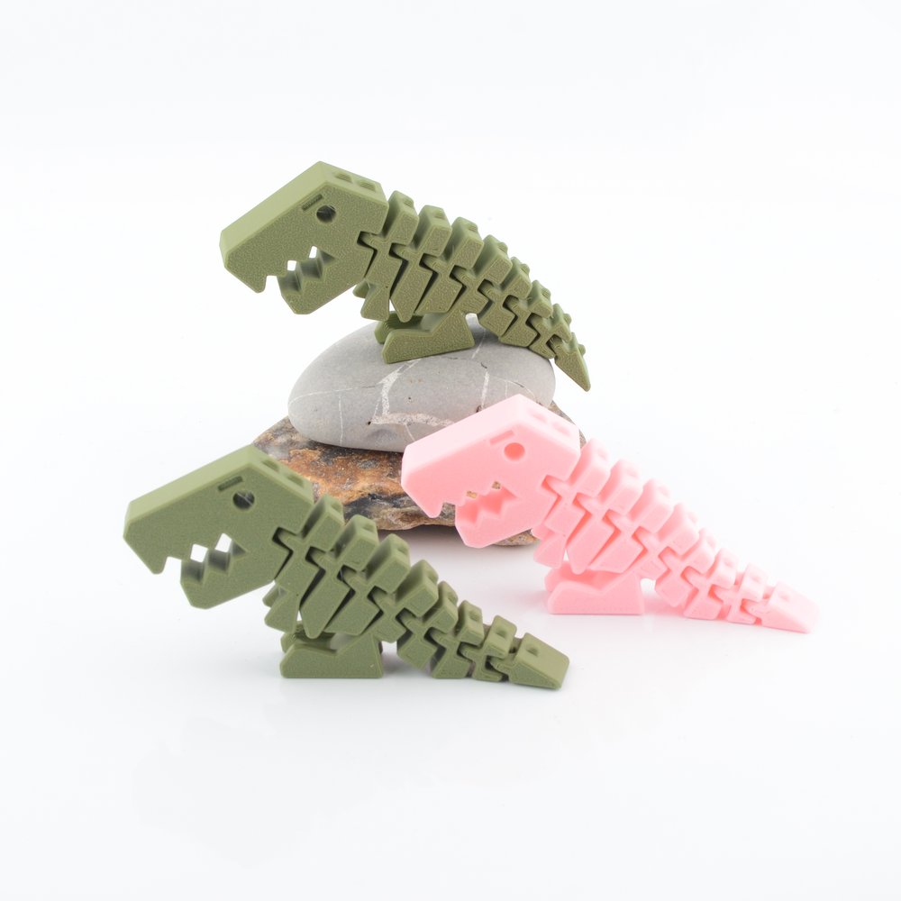 Flexi Rexi - 3D Printed T-Rex Fidget Tool