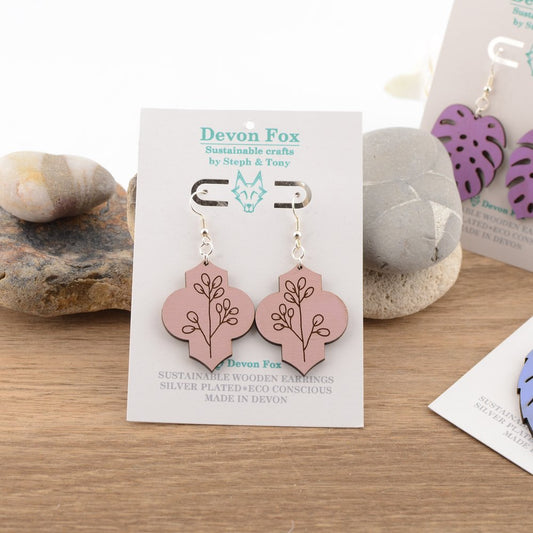 Quatrefoil Petal Earrings
