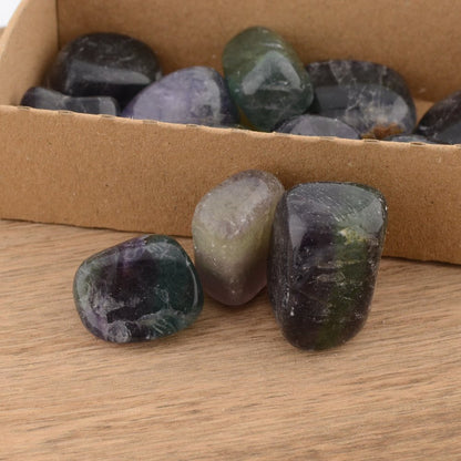 Rainbow Fluorite Tumble Stone