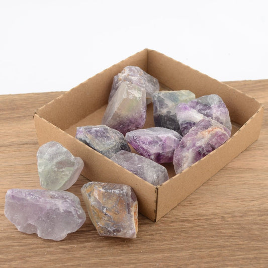 Rough Rainbow Fluorite – 3 to 4cm
