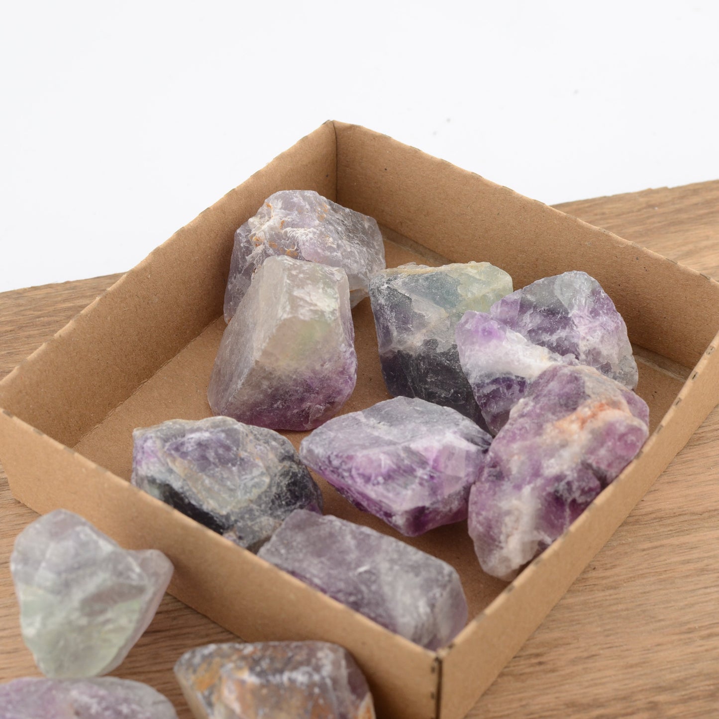 Rough Rainbow Fluorite – 3 to 4cm