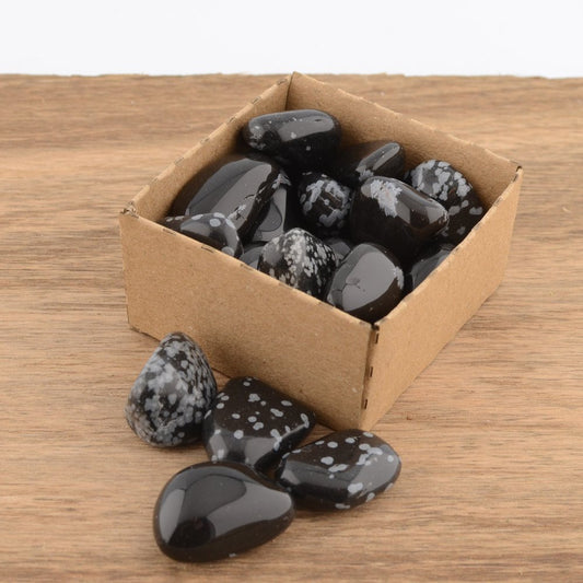 Snowflake Obsidian Tumble Stone